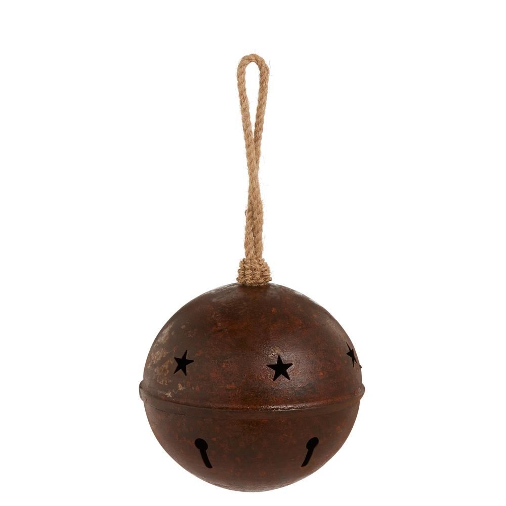 RAZ Imports 7" Rustic Jingle Bell Ornament