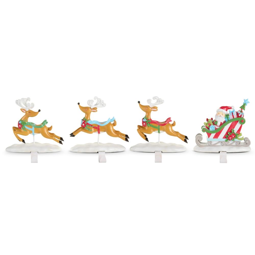 RAZ Imports 7" Santa's Adventures Stocking Holder