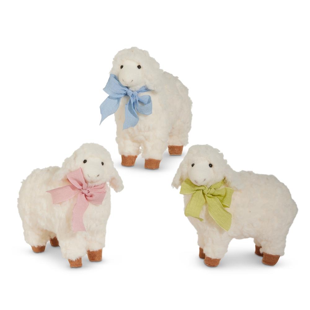 RAZ Imports 7" Sheep with Bow