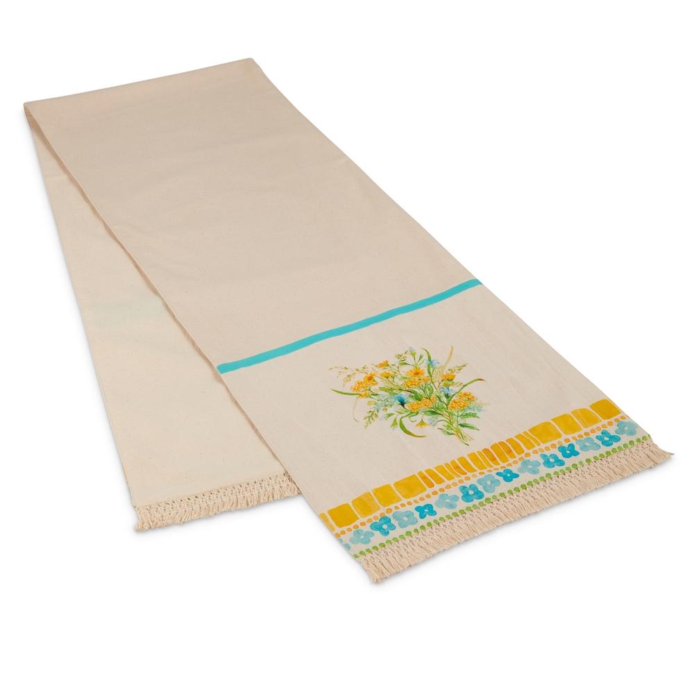 RAZ Imports 72" Floral Tile Table Runner