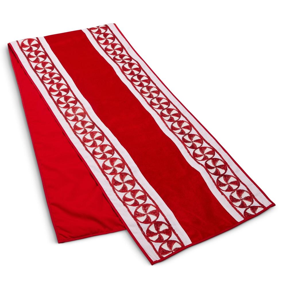 RAZ Imports 72" Peppermint Table Runner