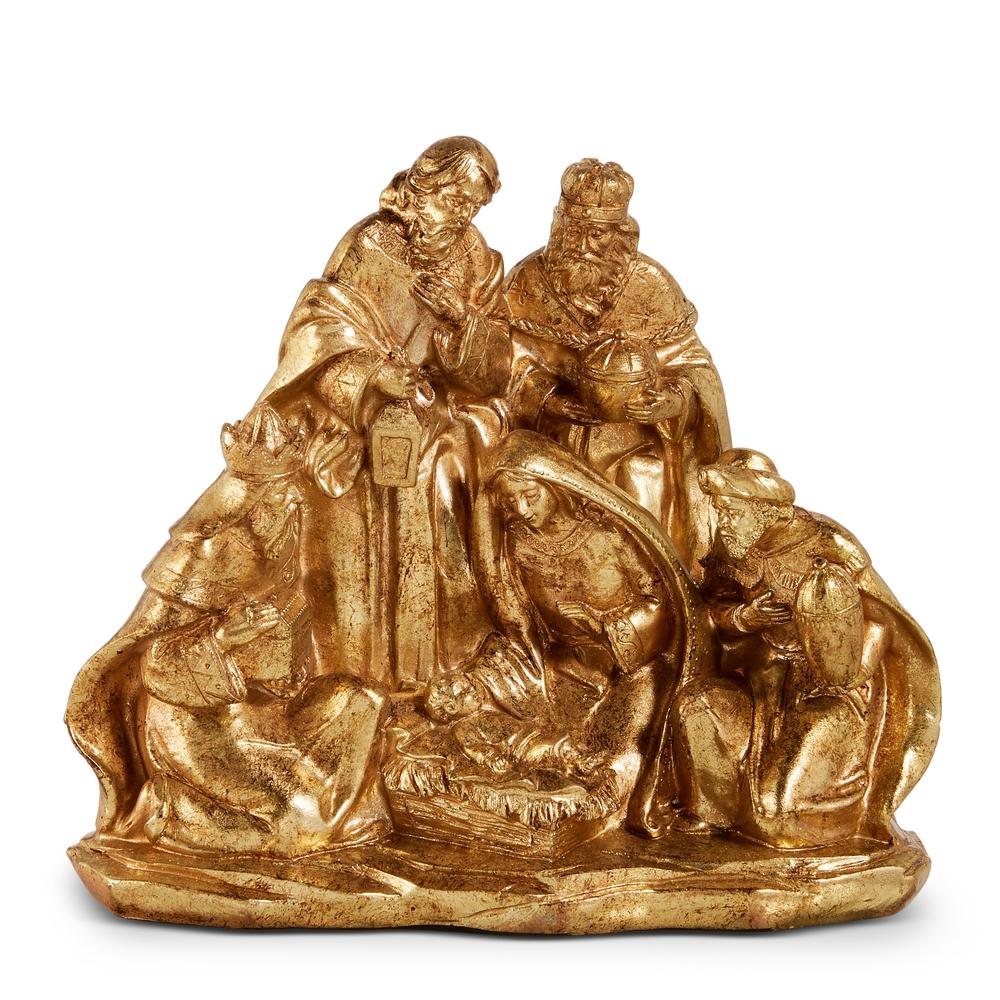 RAZ Imports 8.5" Gilded Nativity