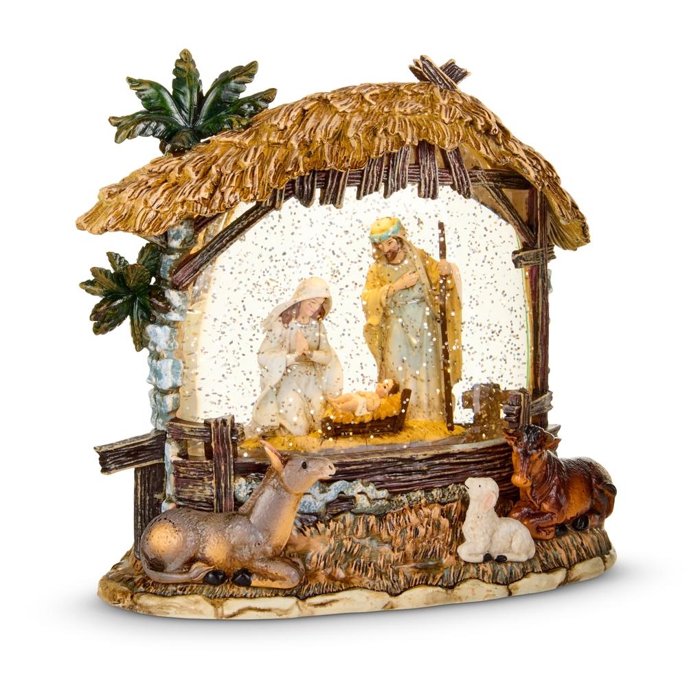 RAZ Imports 8.5" Nativity Water Lantern