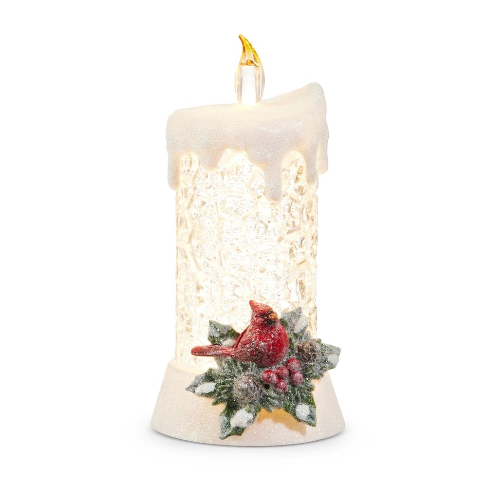 RAZ Imports 8.5" Water Candle with Cardinal