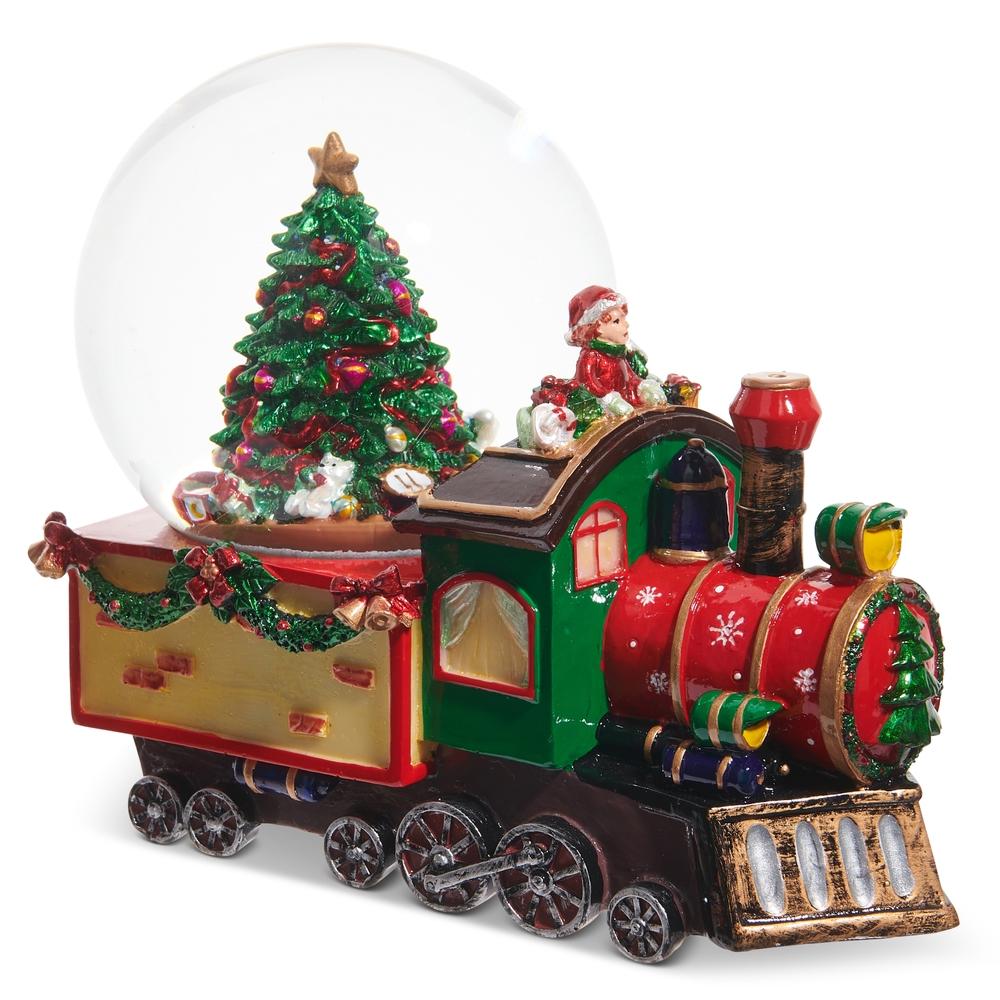 RAZ Imports 8.75" Musical Train Water Globe
