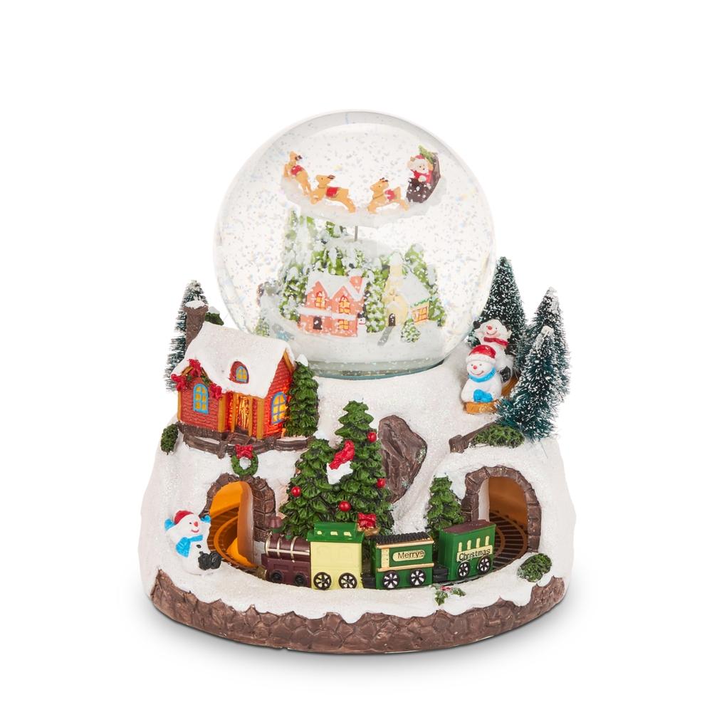 RAZ Imports 8" Animated Musical Lighted Water Globe