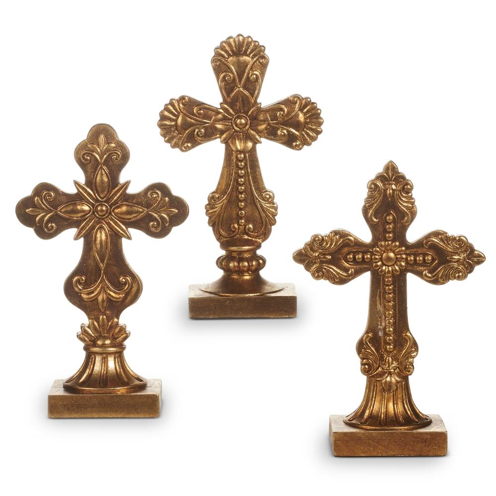 RAZ Imports 8" Antique Cross