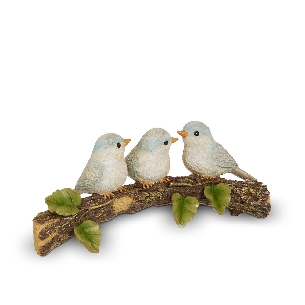 RAZ Imports 8" Blue Birds on a Branch