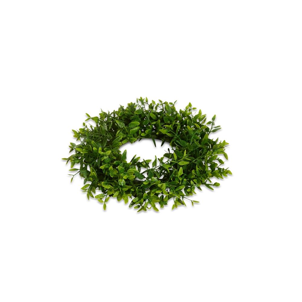 RAZ Imports 8" Cedar Mini Wreath-Candle Ring