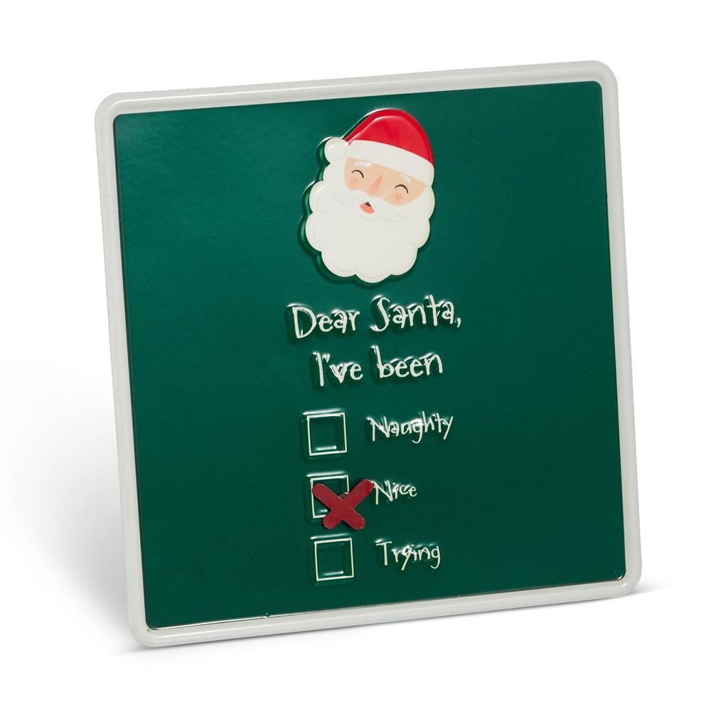 RAZ Imports 8" Dear Santa Sign
