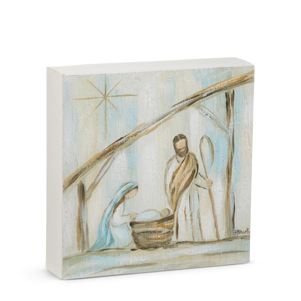 RAZ Imports 8" Holy Family Block