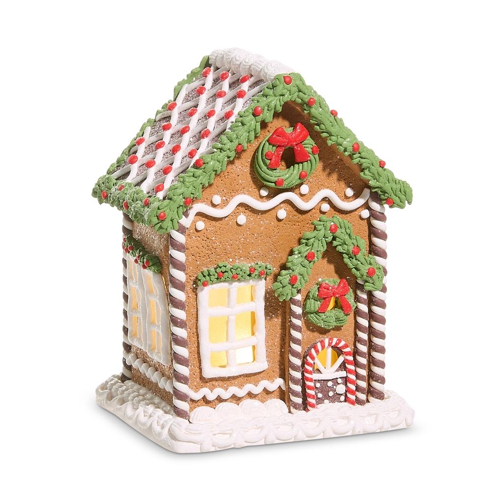 RAZ Imports 8" Lighted Gingerbread House