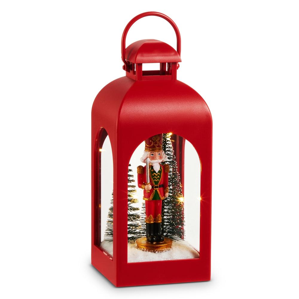 RAZ Imports 8" Lighted Nutcracker Lantern