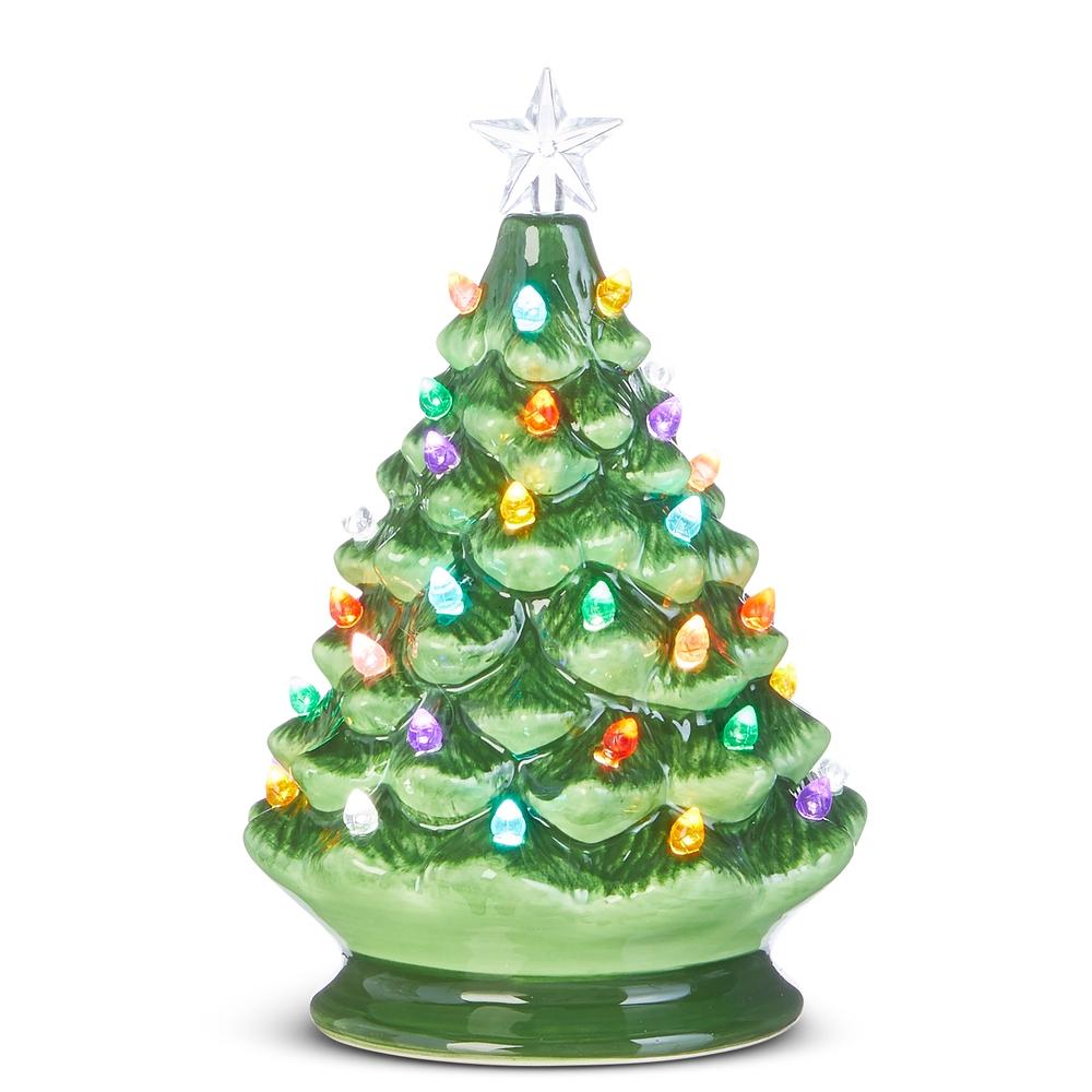 RAZ Imports 8" Lighted Vintage Tree