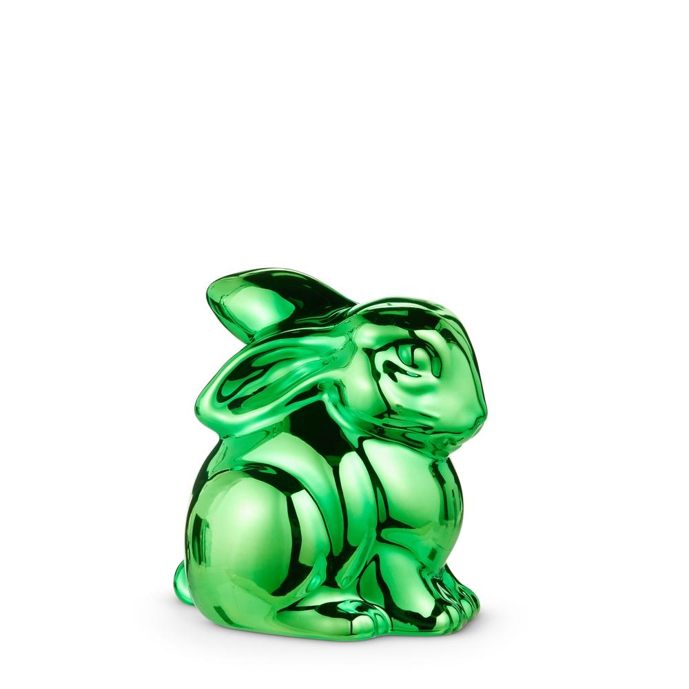 RAZ Imports 8" Metallic Green Balloon Bunny