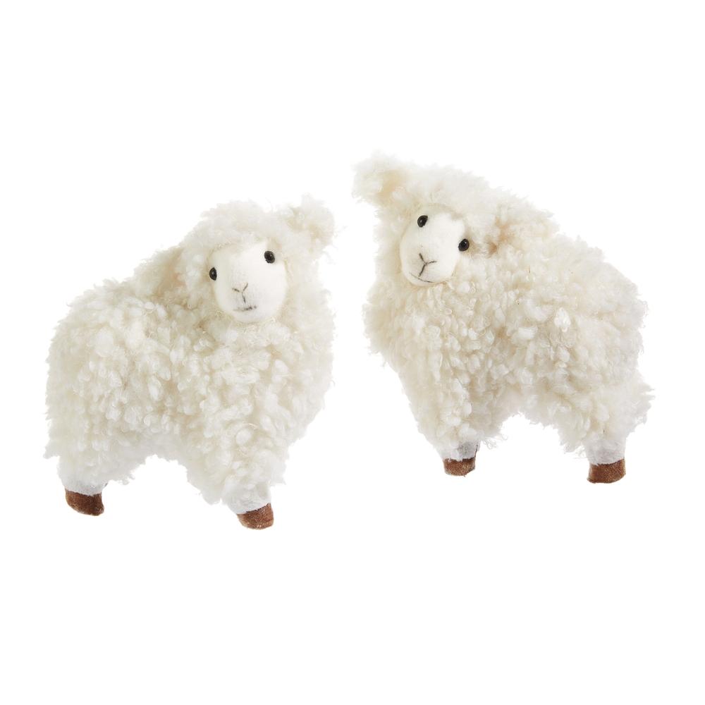 RAZ Imports 8" Sherpa Lamb