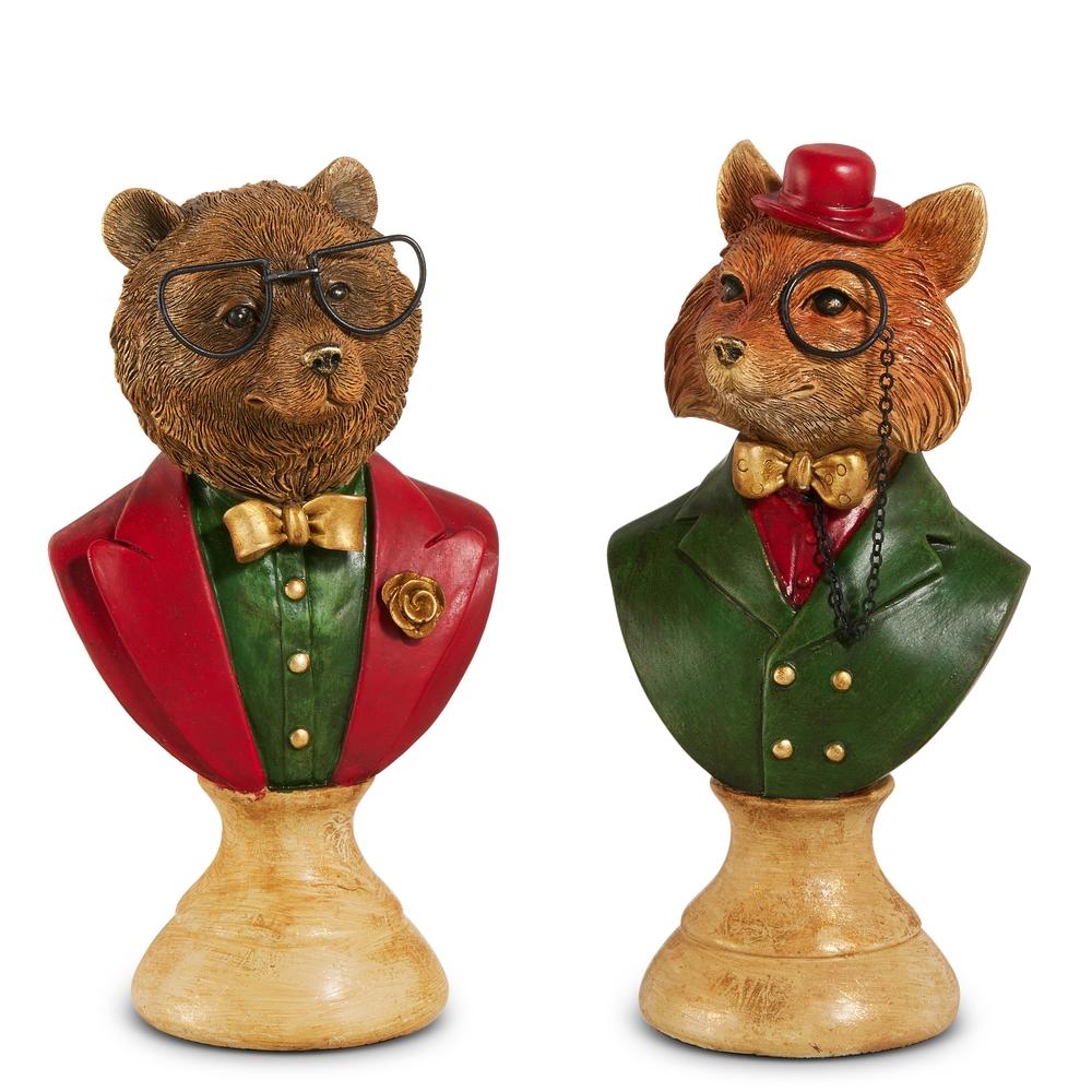 RAZ Imports 8" Sophisticated Animal Bust
