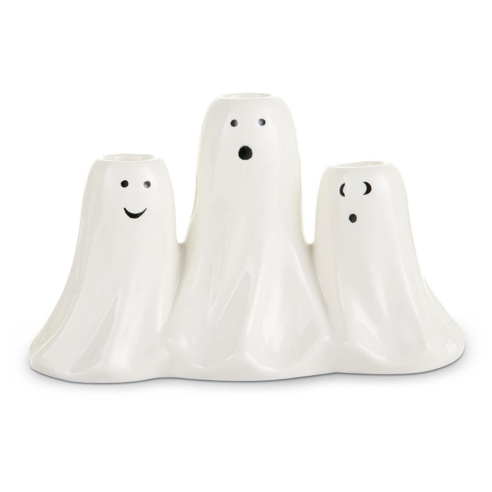 RAZ Imports 8" Trio Ghost Candle Holder