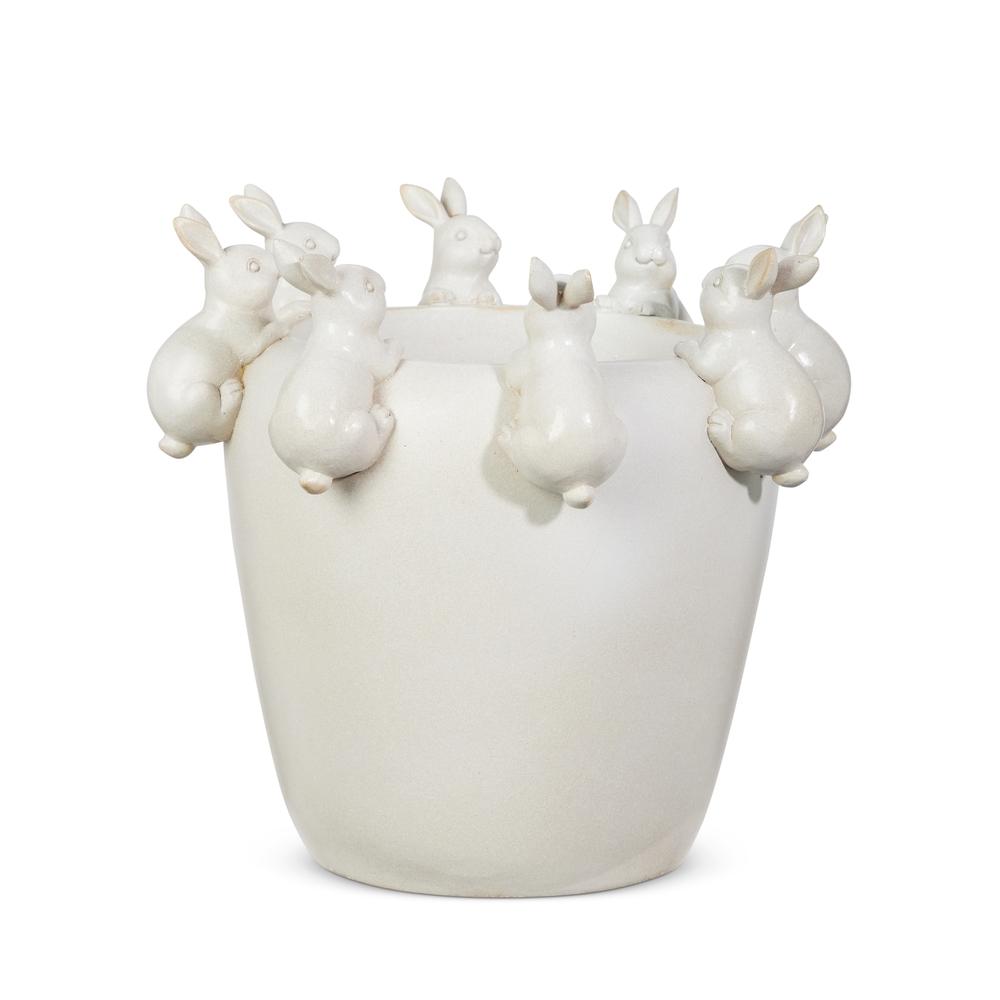 RAZ Imports 9.5" Bunny Planter