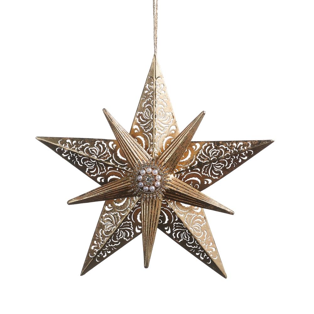 RAZ Imports 9.75" Hanging Starburst Ornament