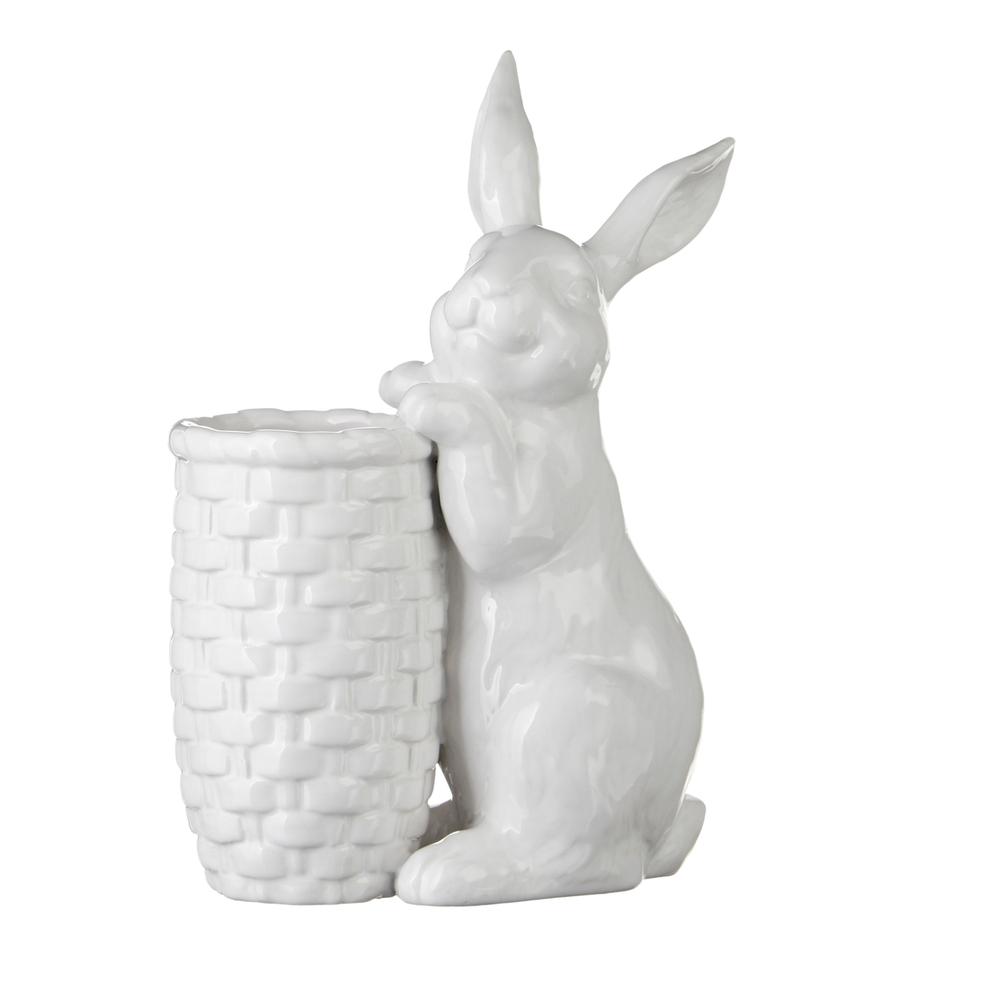 RAZ Imports 9.75" Rabbit Bud Vase