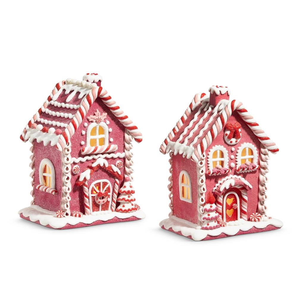 RAZ Imports 9" Lighted Gingerbread House