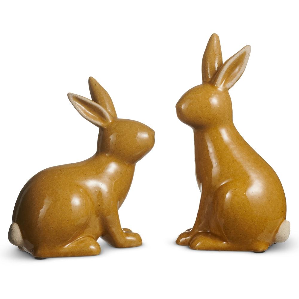 RAZ Imports 9" Mustard Bunnies