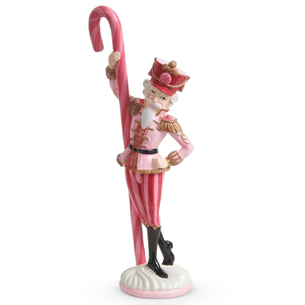 RAZ Imports 9" Nutcracker with Candy Cane