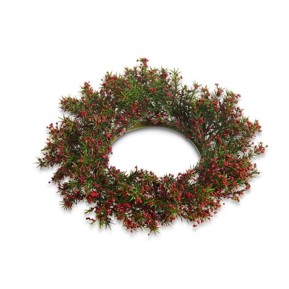 RAZ Imports 9" Pepper Berry Candle Ring