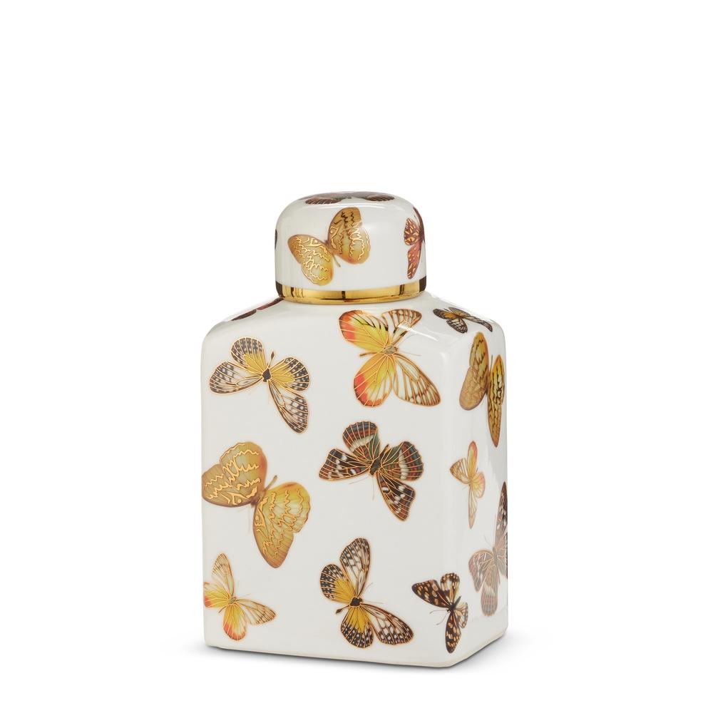 RAZ Imports 9" Rectangular Butterfly Jar