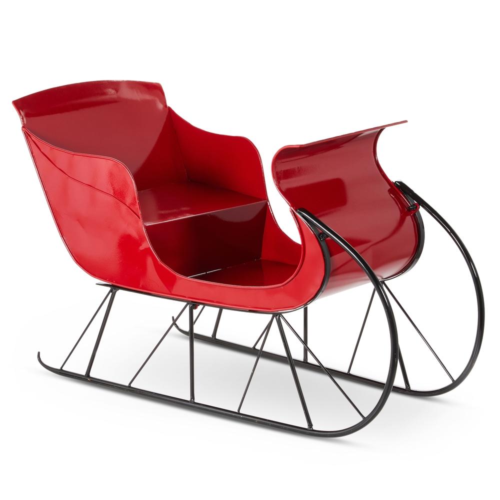 RAZ Imports *DC* 44.5" Red Sleigh