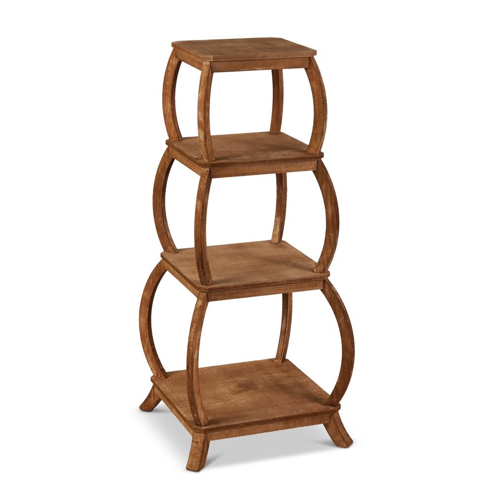 RAZ Imports *DC* 48" Natural Tiered Stand