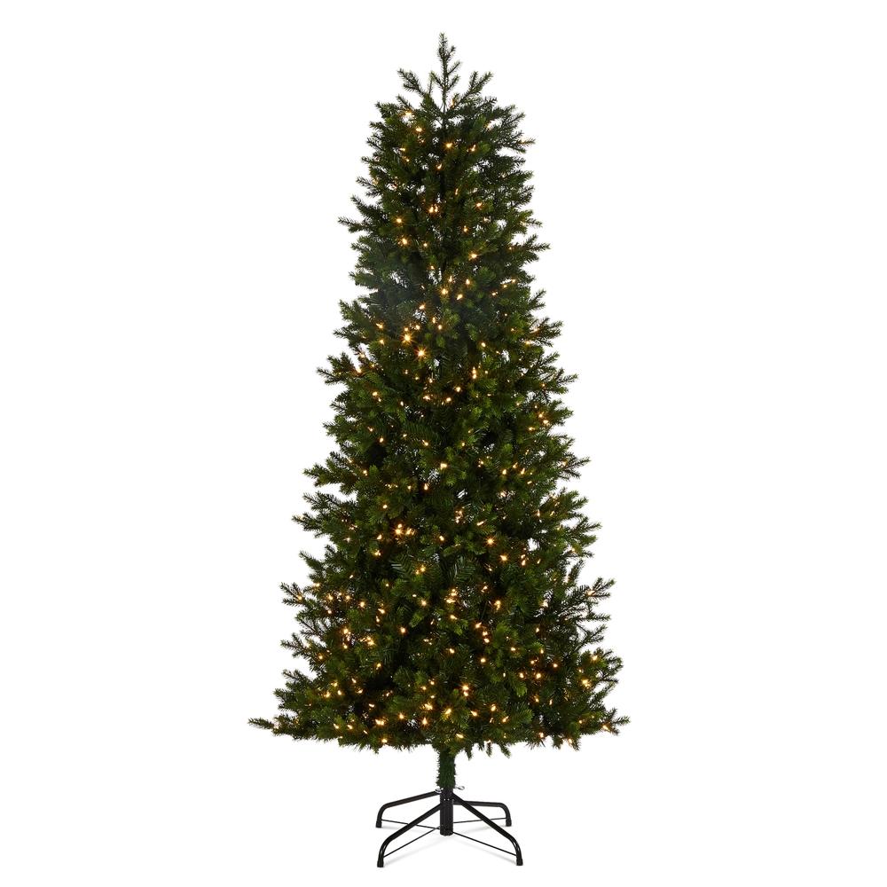 RAZ Imports *DC* 7.5' Slim Green Nordic Spruce Tree