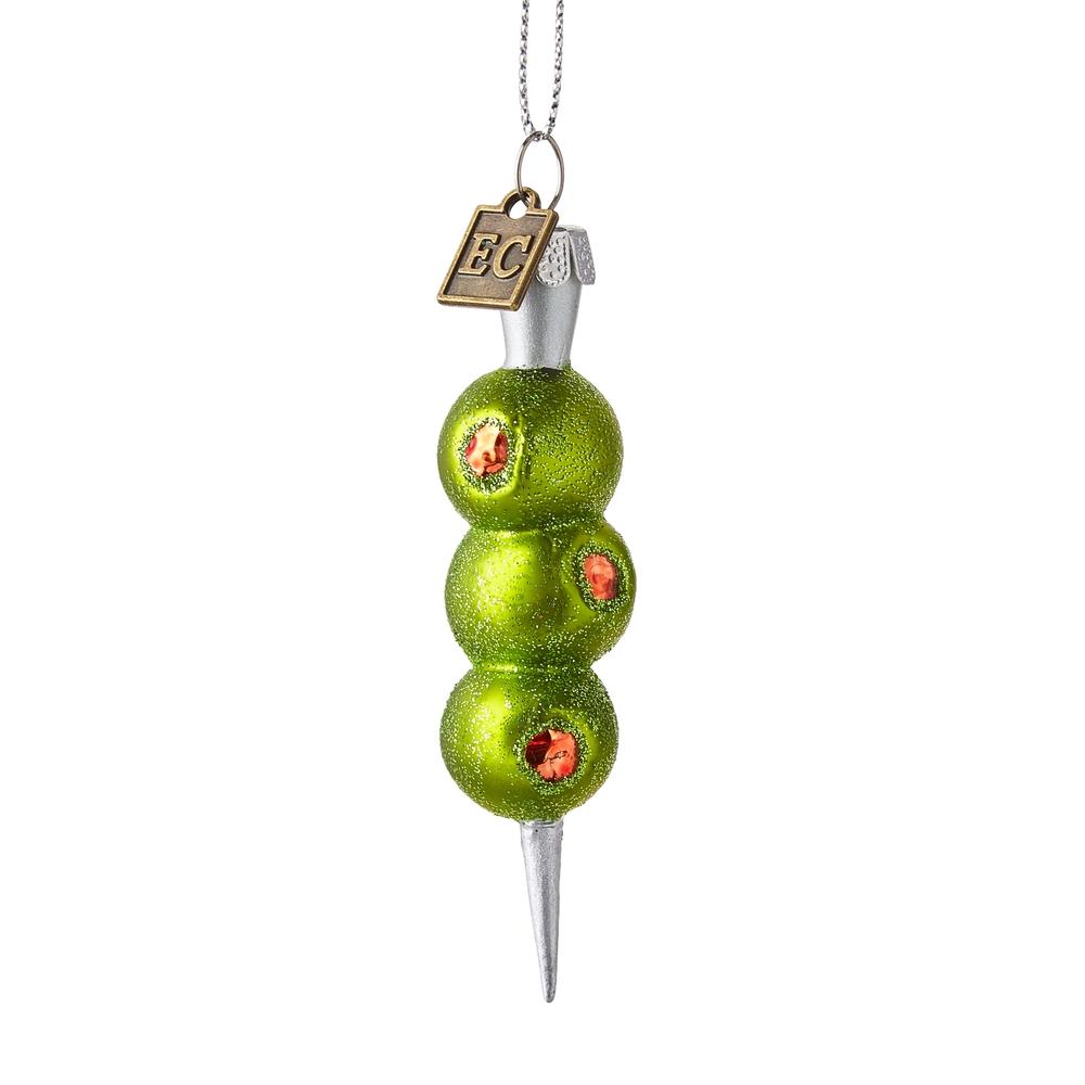 RAZ Imports EC 3.5" Three Olives Please Ornament