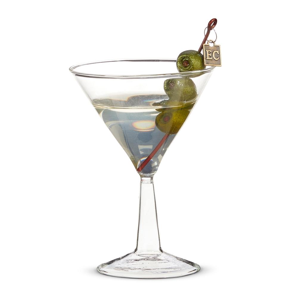 RAZ Imports EC 5.5" Martini Ornament