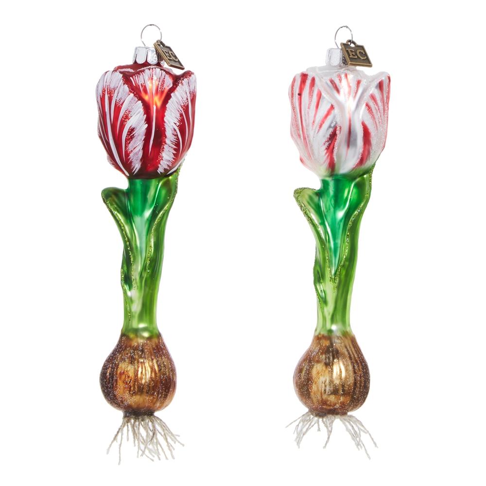 RAZ Imports EC 6.5" Tulip Bulb Ornament