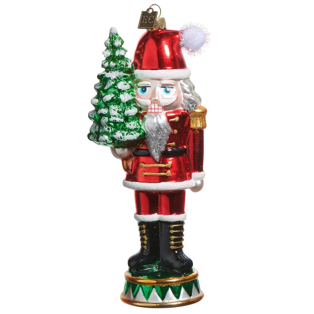 RAZ Imports EC 7" Nutcracker Ornament