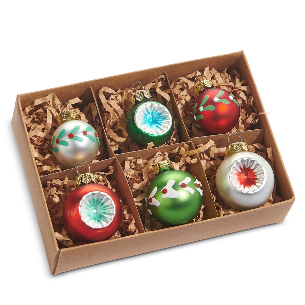 RAZ Imports *SB* 1" Box of Vintage Ornaments