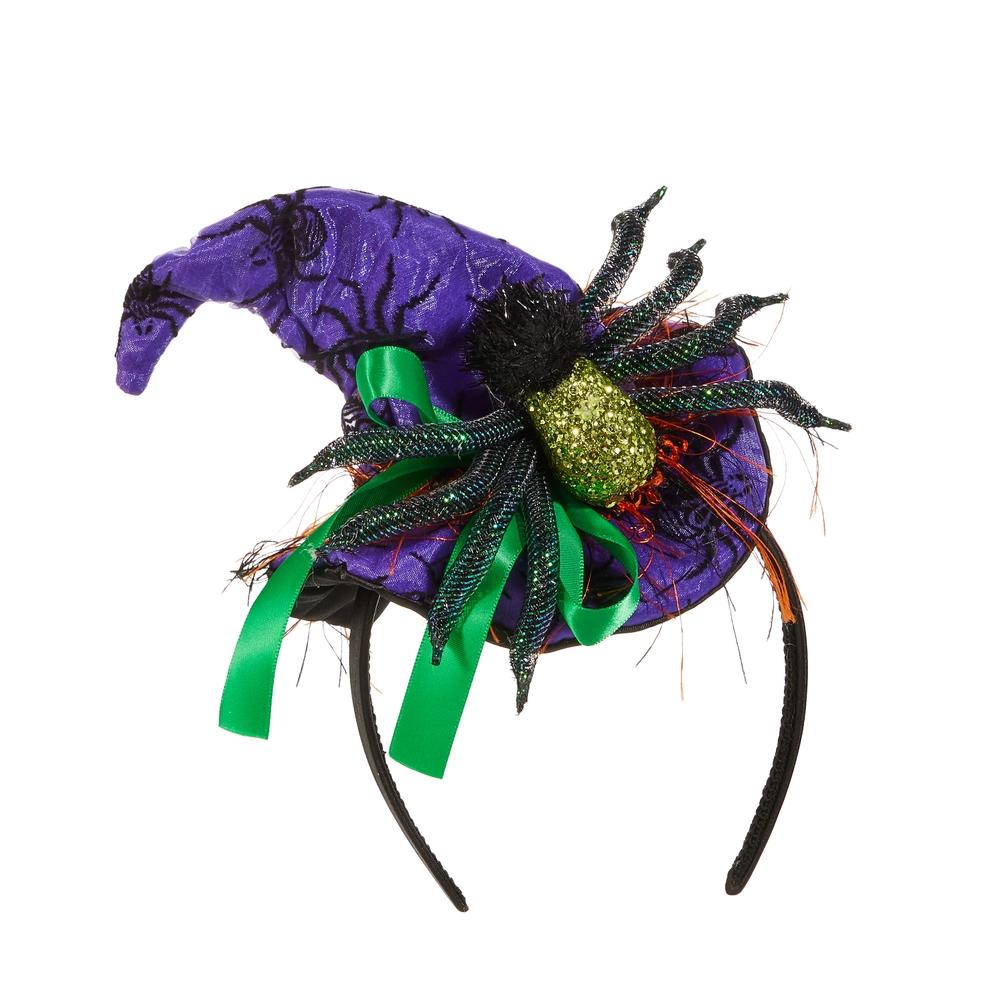 RAZ Imports *SB* 10.5" Purple Witch Hat Headband