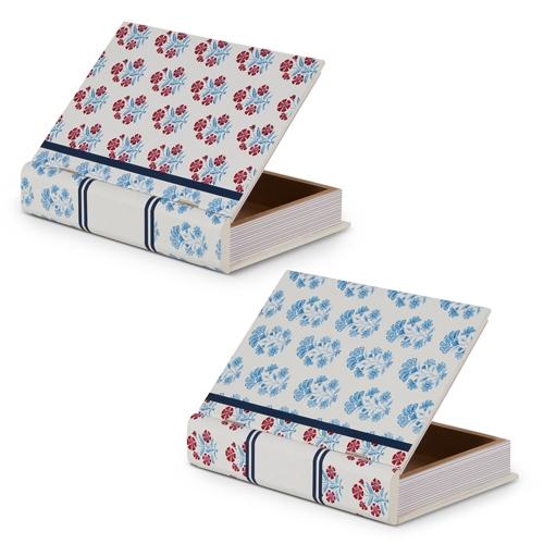RAZ Imports *SB* 10" Mughal Floral Book Box