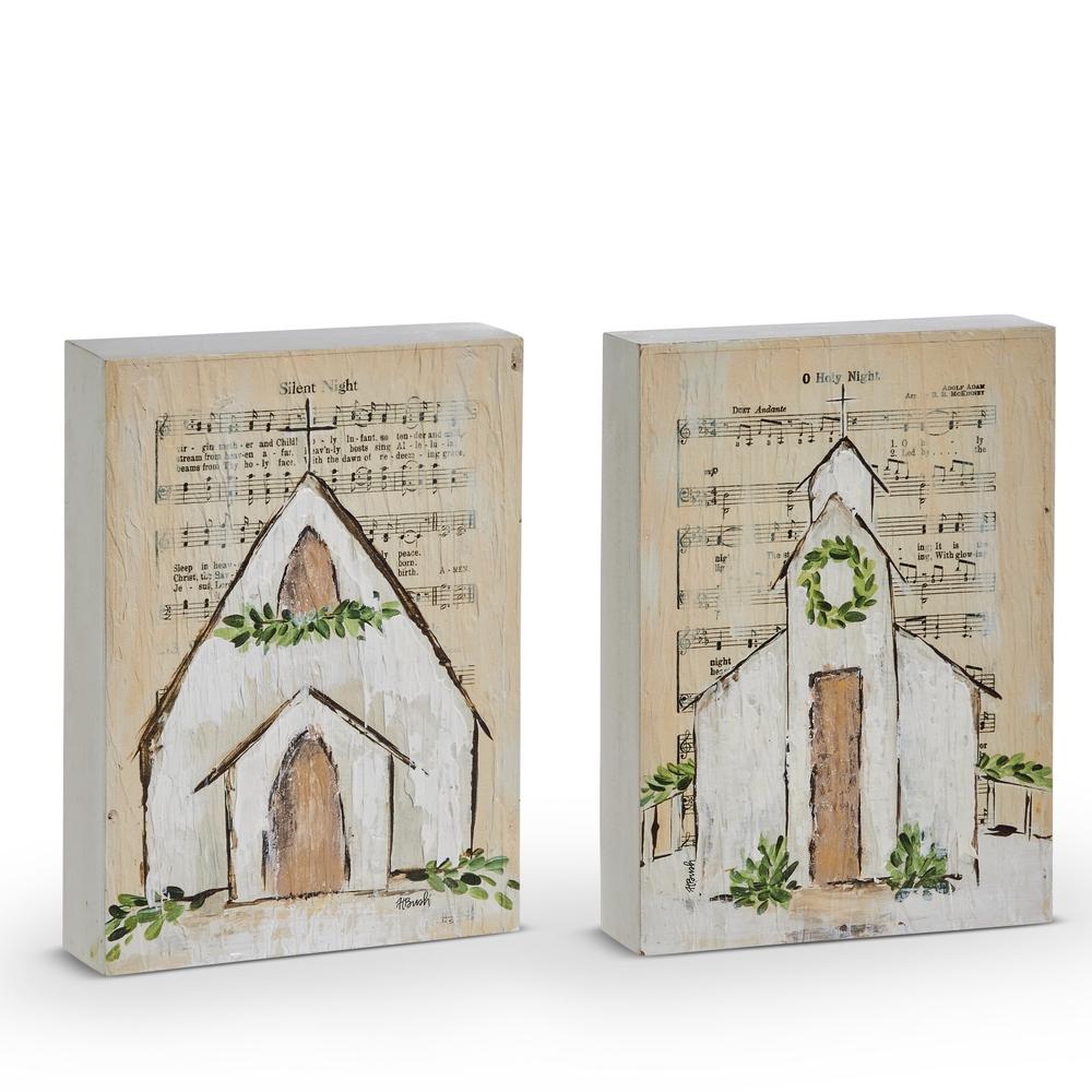 RAZ Imports *SB* 10" Music Sheet Church Block