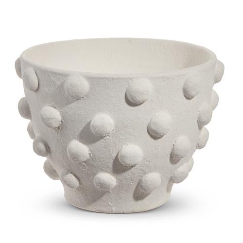 RAZ Imports *SB* 11.5" Hobnail Textured Planter