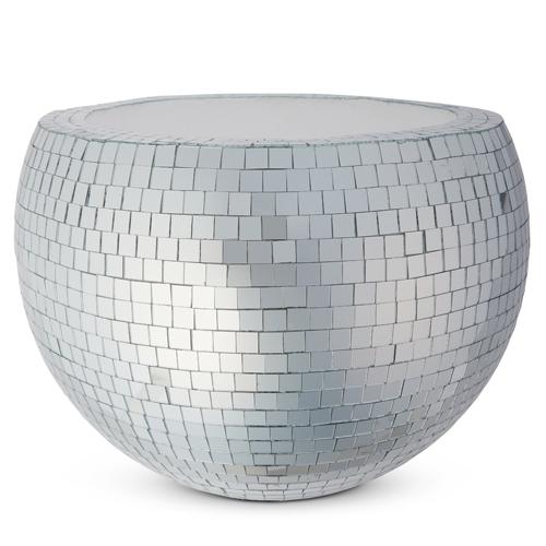 RAZ Imports *SB* 11.5" Silver Disco Ball Planter