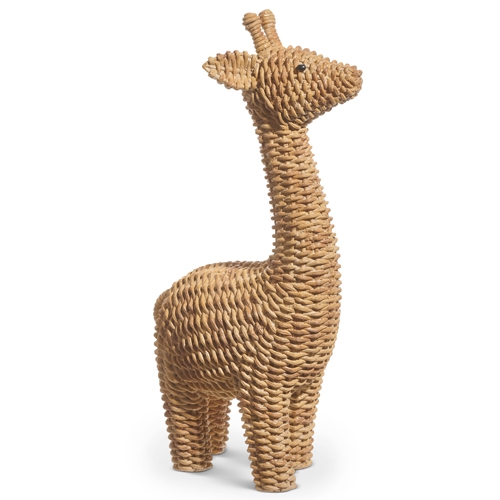 RAZ Imports *SB* 11.75" Basketweave Giraffe