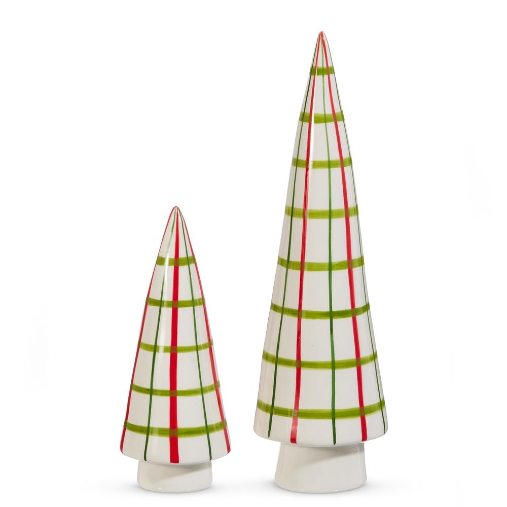 RAZ Imports *SB* 11" Plaid Trees