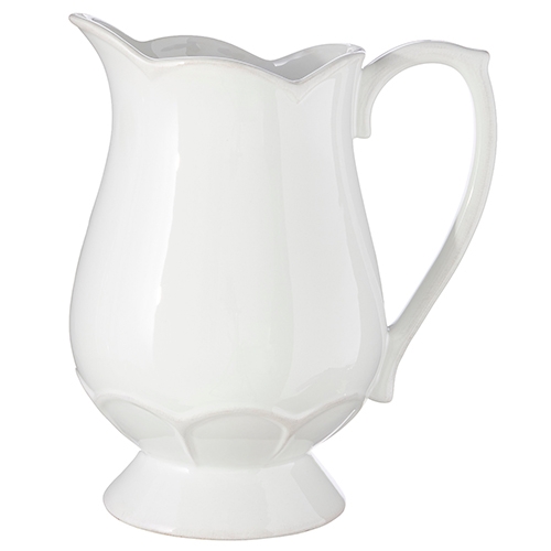 RAZ Imports *SB* 11" Scalloped Pitcher