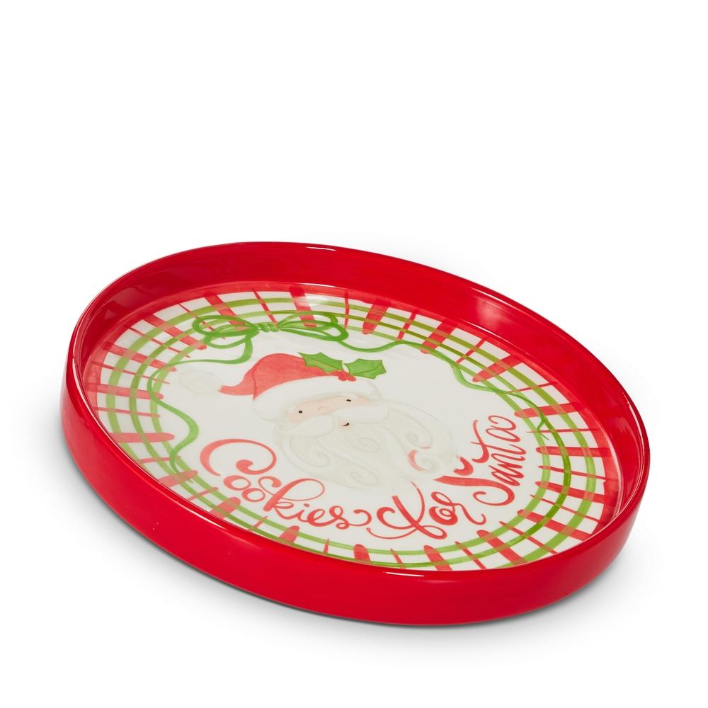 RAZ Imports *SB* 12.25" Cookie for Santa Tray