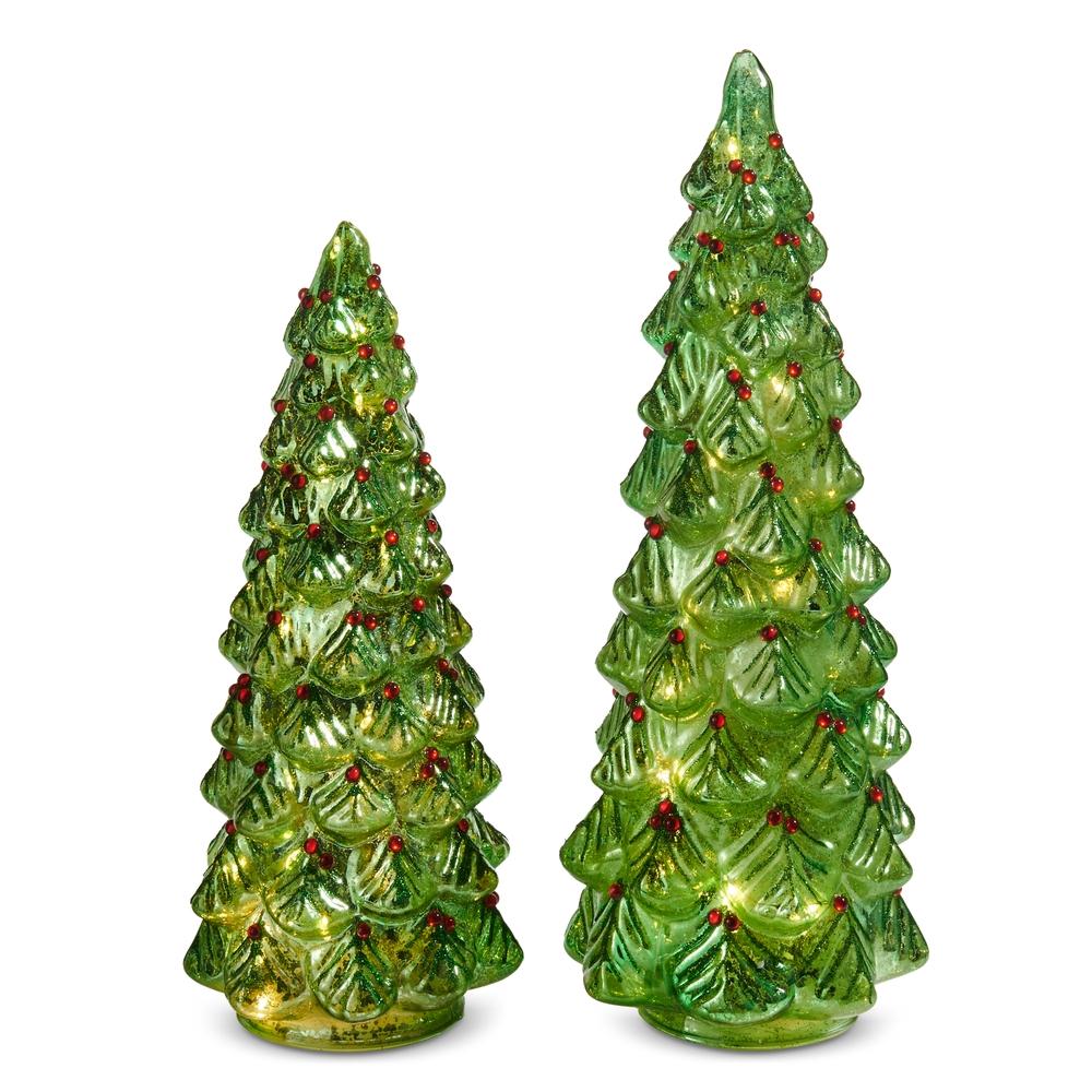 RAZ Imports *SB* 12.5" Lighted O Tannenbaum Trees