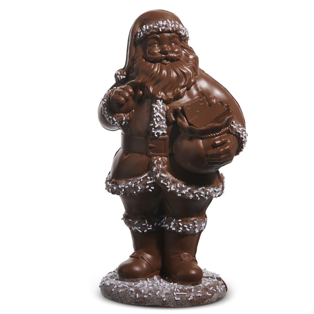 RAZ Imports *SB* 12" Chocolate Santa