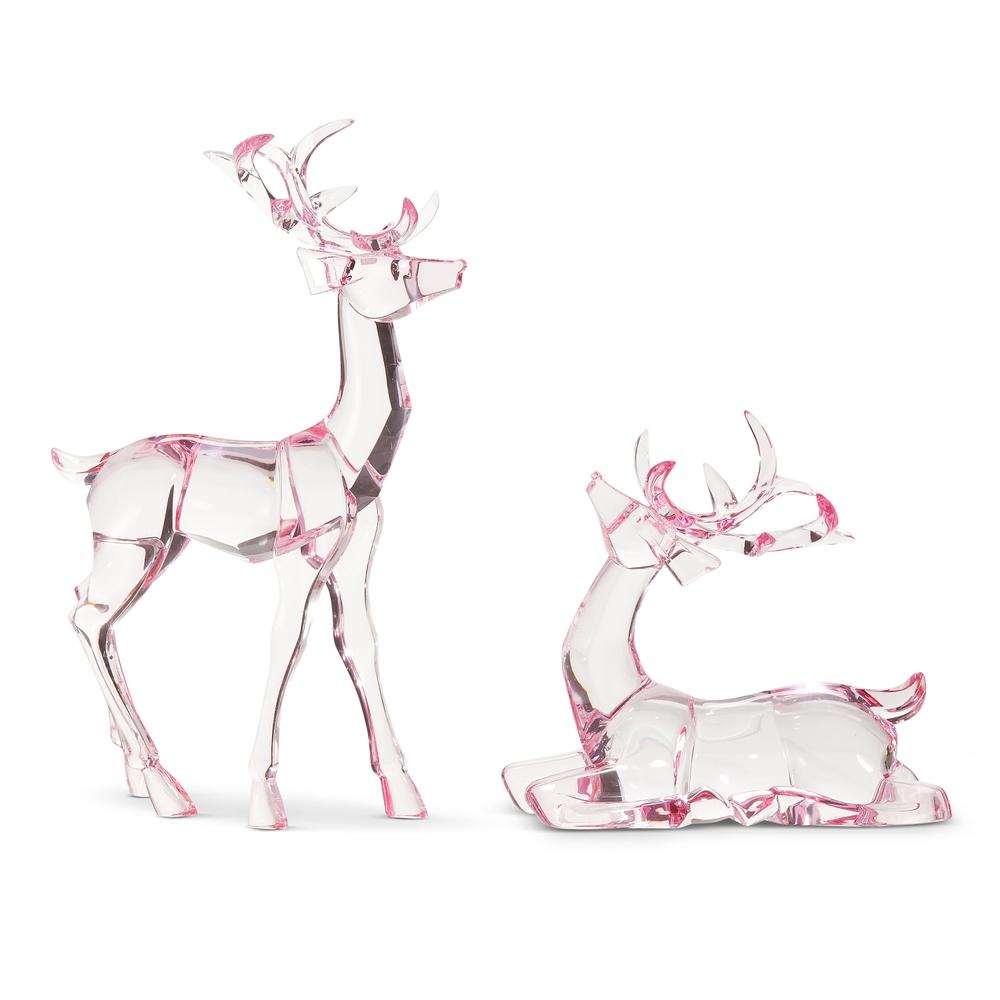 RAZ Imports *SB* 12" Light Pink Deer